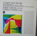 JK Randall / Barry Vercoe / Charles Dodge - Computer Music (Vinyle Usagé)