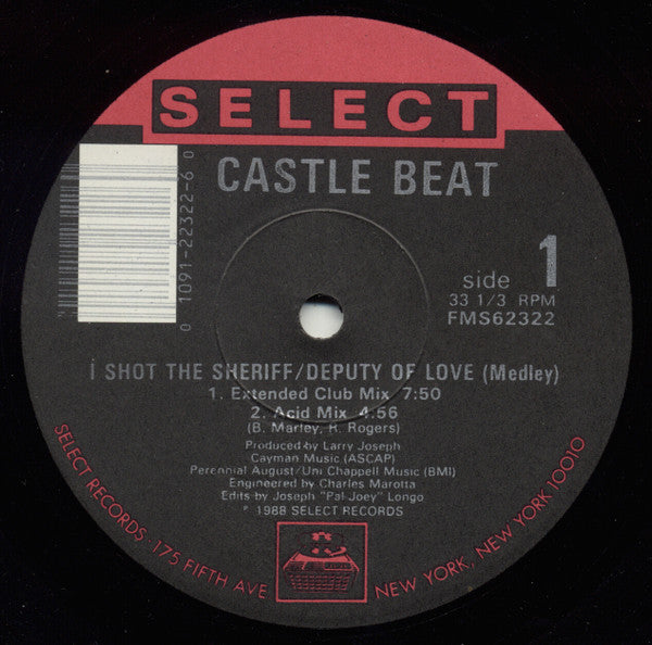 Castle Beat - I Shot The Sheriff / Deputy Of Love (Medley) (Vinyle Usagé)