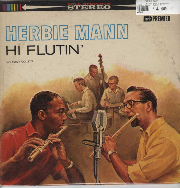 Herbie Mann - Hi Flutin (Vinyle Usagé)