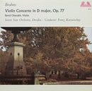 Brahms / Konwitschny / Oistrakh - Violin Concerto Op 77 (Vinyle Usagé)