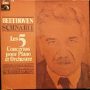 Beethoven / Sargent / Schnabel - Les 5 Concertos Pour Piano Et Orchestre (Vinyle Usagé)