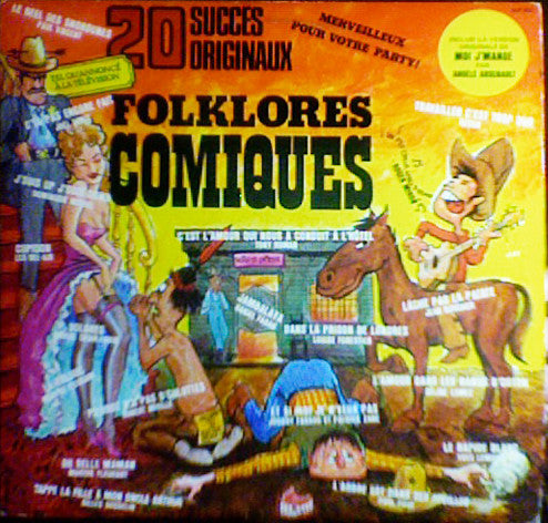 Various - Folklores Comiques (20 Succes Originaux) (Vinyle Usagé)