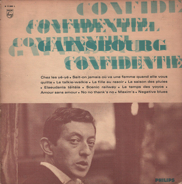 Serge Gainsbourg - Gainsbourg Confidentiel (Vinyle Usagé)