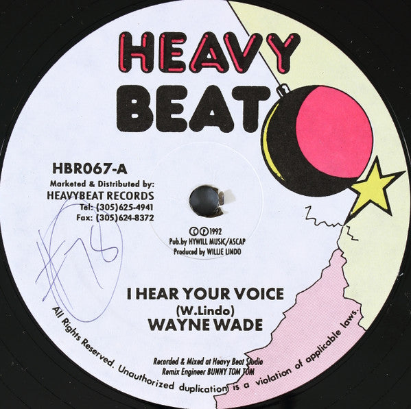 Wayne Wade - I Hear Your Voice (Vinyle Usagé)