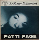 Patti Page - So Many Memories (Vinyle Usagé)