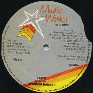 Spanner Banner - Faith (Vinyle Usagé)