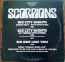 Scorpions - Big City Nights / No One Like You (Vinyle Usagé)