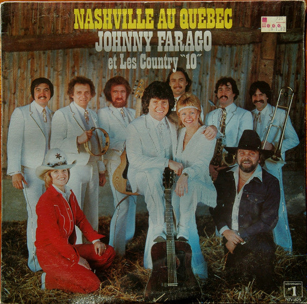 Johnny Farago et Les Country 10 - Nashville au Quebec (Vinyle Usagé)