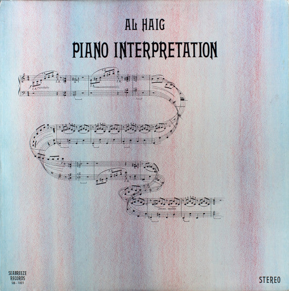 Al Haig - Piano Interpretation (Vinyle Usagé)