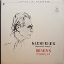 Brahms / Klemperer - Symphony No 1 In C Minor Op 68 (Vinyle Usagé)