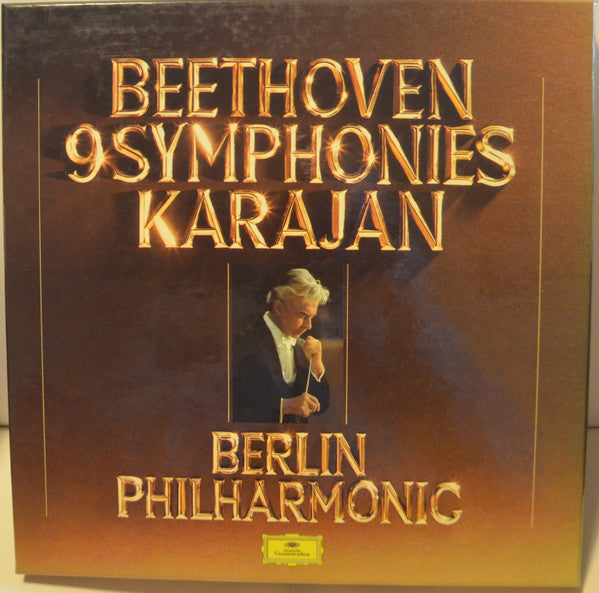 Beethoven / Karajan - Symphonies (1977) (Vinyle Usagé)