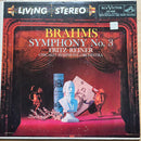 Brahms / Reiner - Symphony No 3 (Vinyle Usagé)
