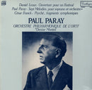 Lesur / Franck / Paray / Monteil - Ouverture Pour Un Festival / Sept Melodies Pour Soprano Et Orchestre / Psyche Fragments Symphoniques (Vinyle Usagé)