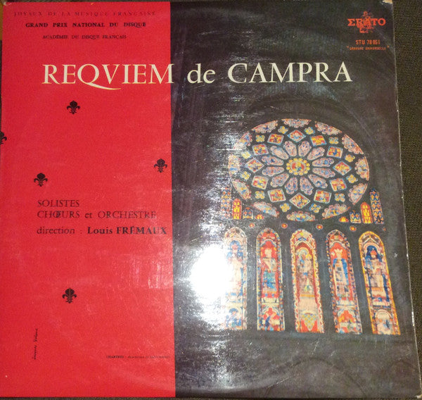 Campra / Fremaux - Messe De Requiem (Vinyle Usagé)