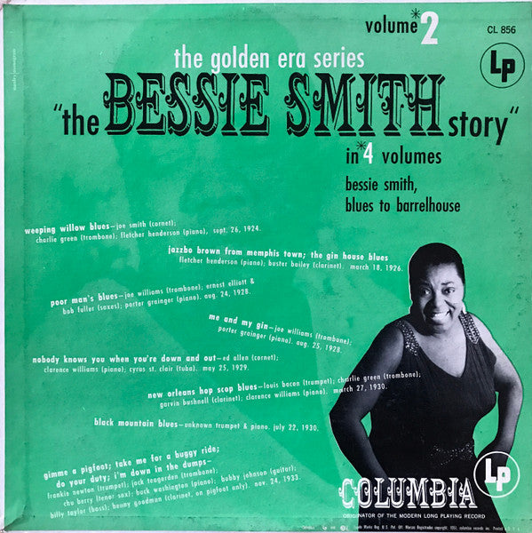 Bessie Smith - The Bessie Smith Story : Volume 2 (Vinyle Usagé)