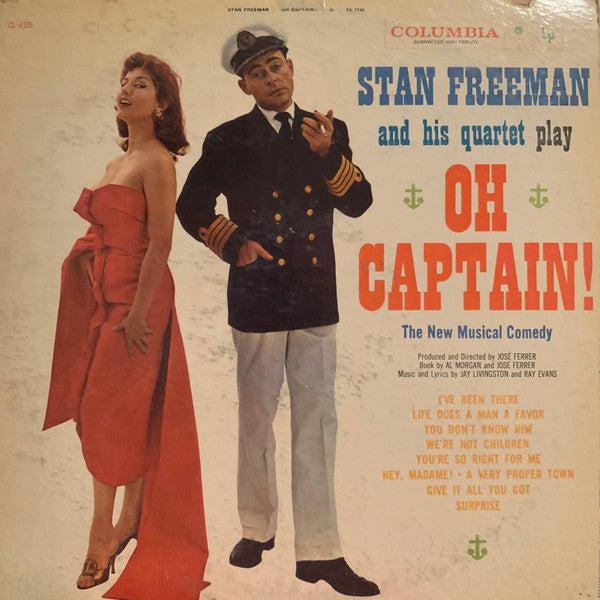 Stan Freeman - Stan Freeman And His Quartet Play Oh Captain! (Vinyle Usagé)