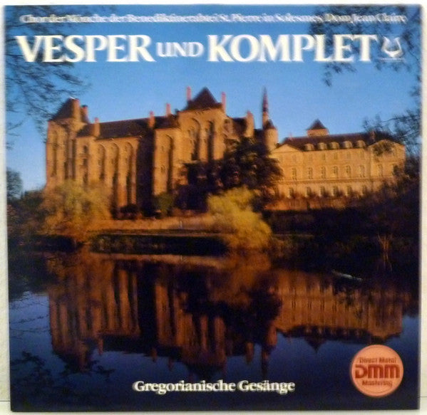 Anonymes/ Claire - Vesper Und Komplet / Gregorianische Ges (Vinyle Usagé)