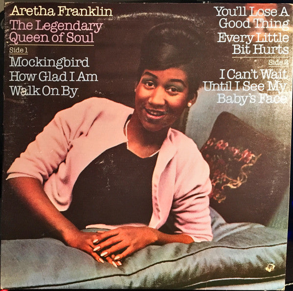 Aretha Franklin - The Legendary Queen Of Soul (Vinyle Usagé)