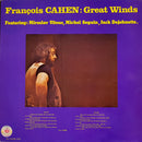 Francois Cahen - Great Winds (Vinyle Usagé)