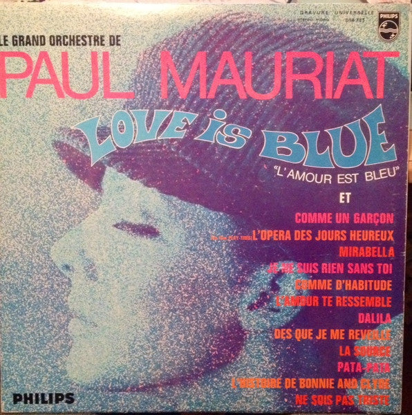 Paul Mauriat - Love is Blue (Vinyle Usagé)