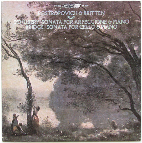 Schubert / Bridge / Rostropovich / Britten - Arpeggione Sonata / Cello Sonata (Vinyle Usagé)