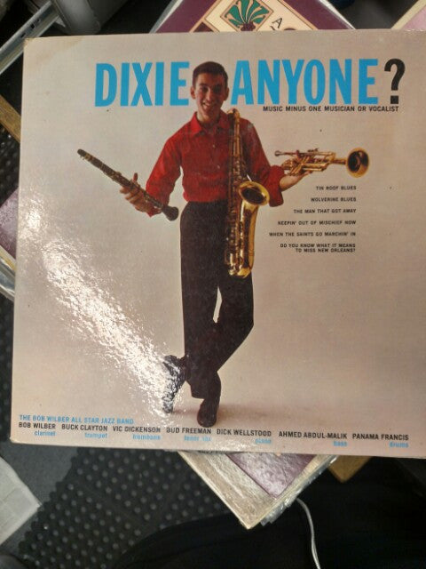 Bob Wilber All Star Jazz Band - Dixie Anyone? Music Minus One Musician Or Vocalist (Vinyle Usagé)