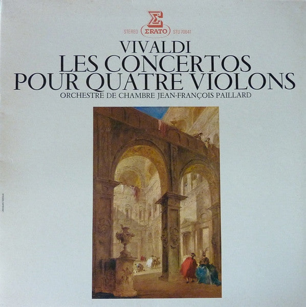 Vivaldi / Paillard - Les Concertos Pour Quatre Violons (Vinyle Usagé)