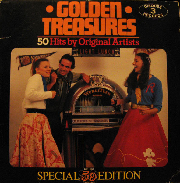 Various - Golden Treasures (Vinyle Usagé)