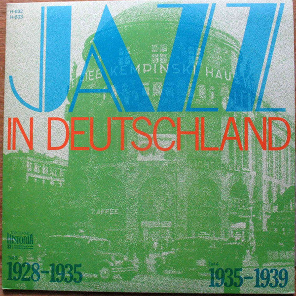 Various - Jazz In Deutschland 1928 :1939 (Vinyle Usagé)