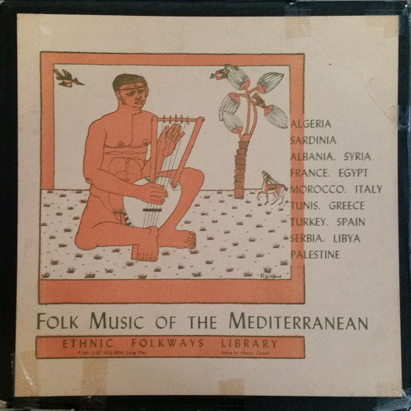 Various - Folk Music Of The Mediterranean (Vinyle Usagé)