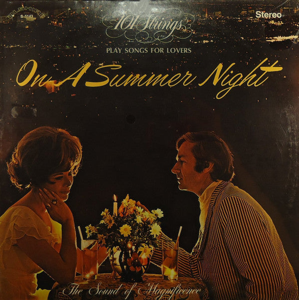 101 Strings - Play Songs For Lovers On A Summer Night (Vinyle Usagé)