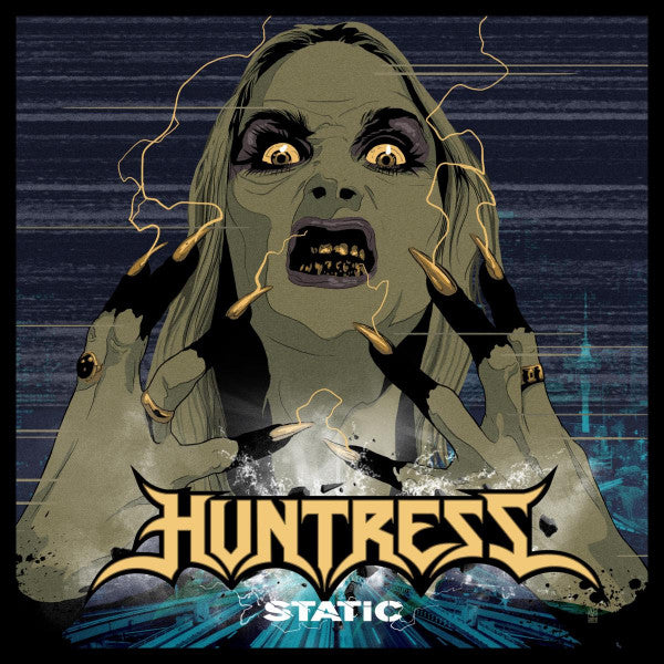 Huntress  - Static (Vinyle Usagé)