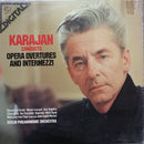 Various / Karajan - Opera Overtures And Intermezzi (Vinyle Usagé)