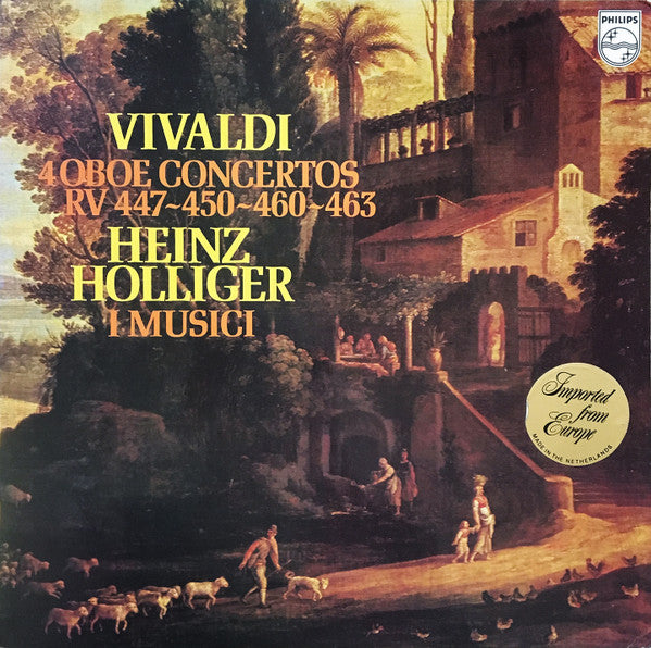 Vivaldi / Holliger - 4 Oboe Concertos (Vinyle Usagé)