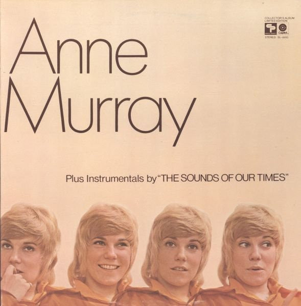 Anne Murray - Anne Murray Plus Instrumentals By The Sounds Of Our Times (Vinyle Usagé)