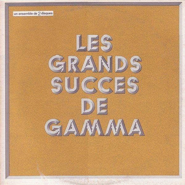 Various - Les Grands Succes de Gamma (Vinyle Usagé)