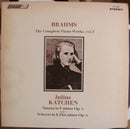 Brahms / Katchen - The Complete Piano Works Vol 8 (Vinyle Usagé)