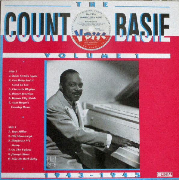 Count Basie - The V Discs Volume 1 (Vinyle Usagé)