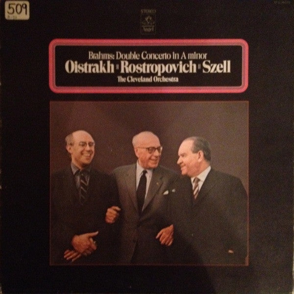 Brahms / Szell / Oistrakh / Rostropovich - Double Concerto in A Minor (Vinyle Usagé)