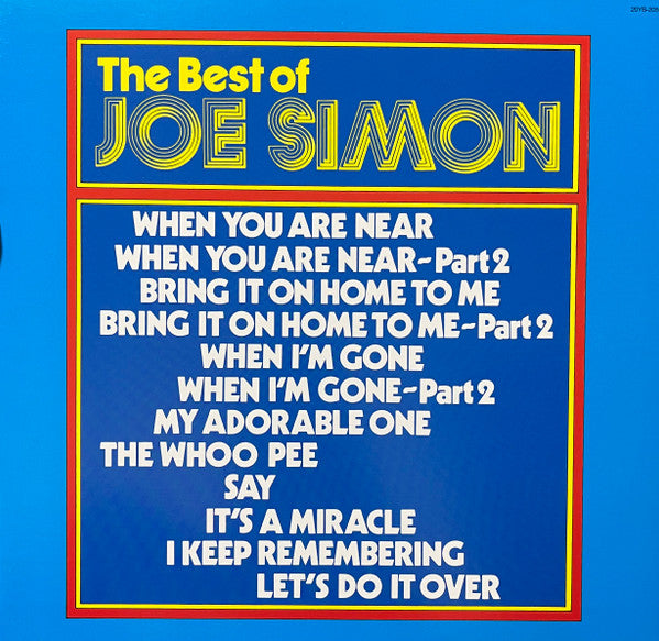 Joe Simon - The Best of Joe Simon (Vinyle Usagé)