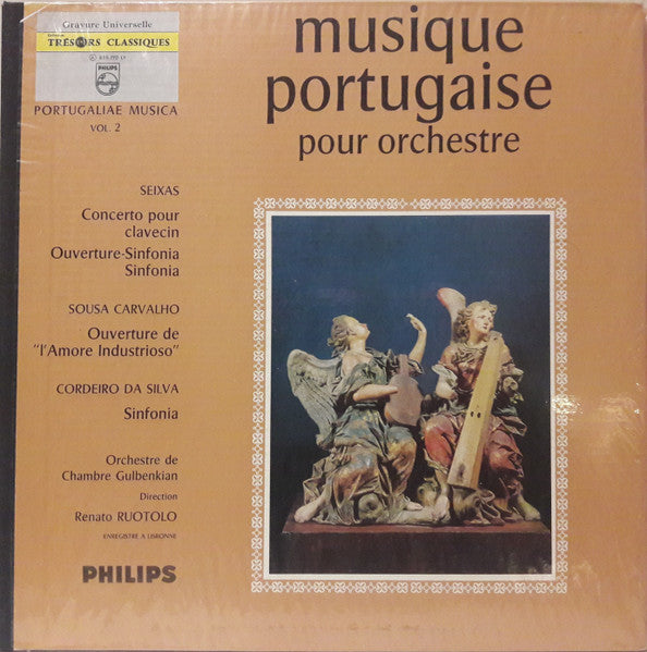 Seixas / Sousa Carvalho / Cordeiro Da Silva / Ruotolo - Musique Portugaise Pour Orchestre (Vinyle Usagé)