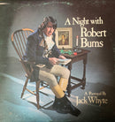 Jack Whyte - A Night With Robert Burns (Vinyle Usagé)