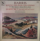 Harris / Blair Qt - Quintet For Piano And Strings / Quartet No 3 "Four Preludes And Fugues" (Vinyle Usagé)