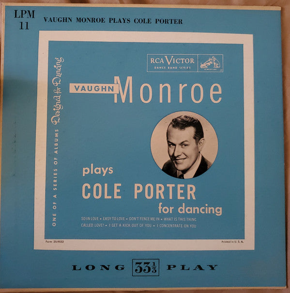 Vaughn Monroe - Plays Cole Porter (Vinyle Usagé)