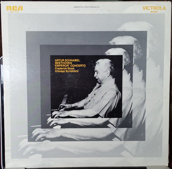 Beethoven / Stock / Schnabel - Emperor Concerto (Vinyle Usagé)