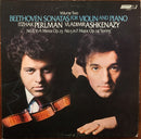 Beethoven / Perlman / Ashkenazy - Sonatas For Violin And Piano: No 4 / No 5 (Vinyle Usagé)