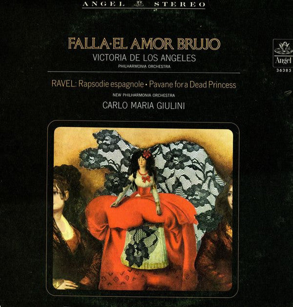 Falla / Ravel / Giulini - El Amor Brujo / Rapsodie Espagnole / Pavane For A Dead Princess (Vinyle Usagé)