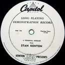 Stan Kenton - A Personal Message : Kenton Presents Jazz (Vinyle Usagé)