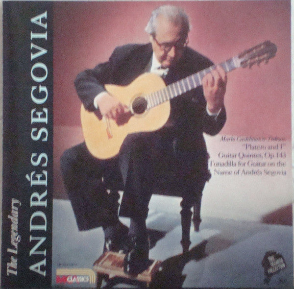 Andres Segovia - The Segovia Collection Vol 8: Castelnuovo-Tesdesco: Platero And I / Guitar Quintet Op. 143 (CD Usagé)