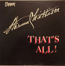 Herman Chittison - Thats All (Vinyle Usagé)